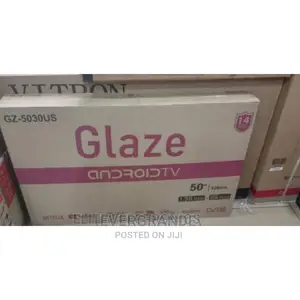 Glaze 50 Inches Smart Android Tv .(Frameless)
