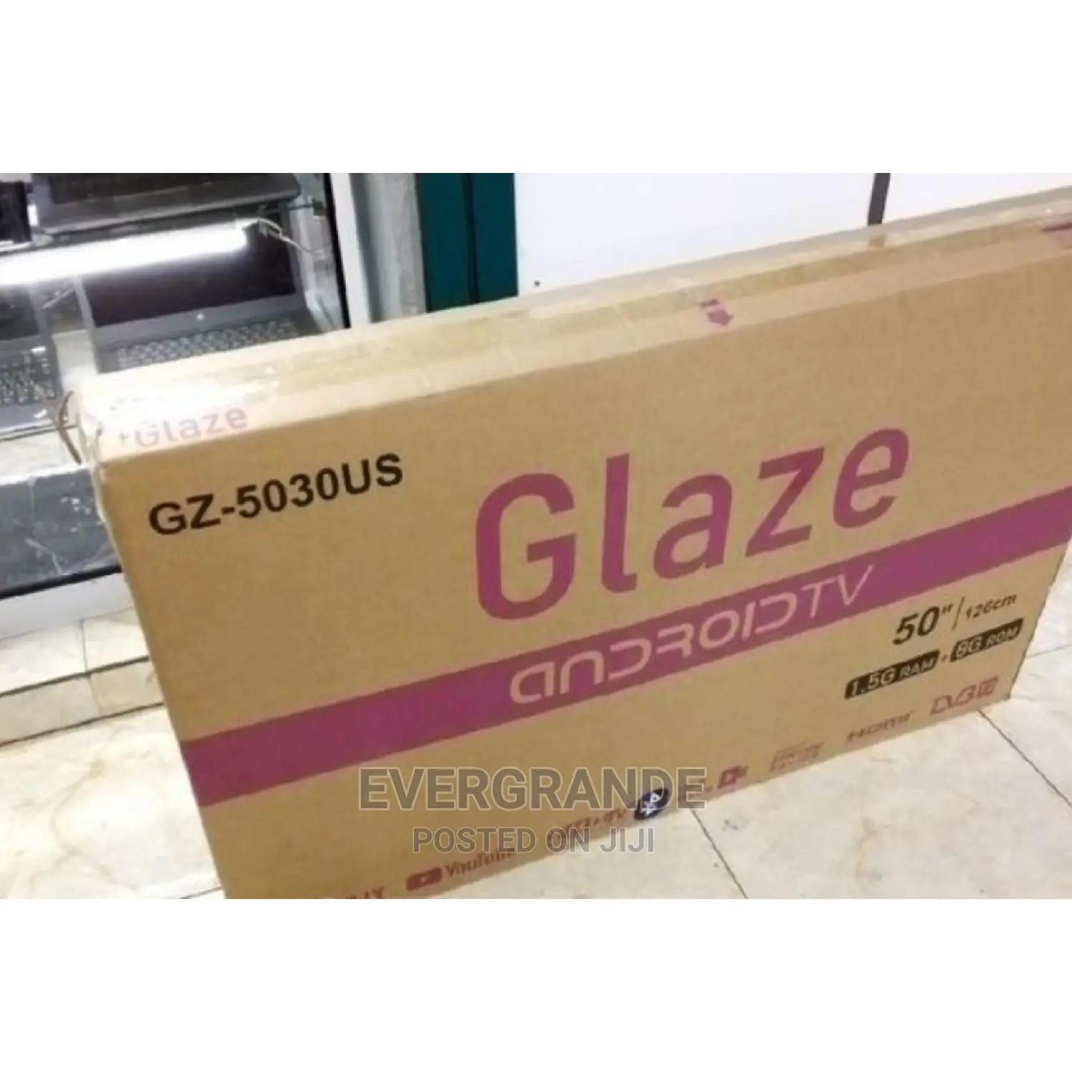 Classic Glaze TV 50 Inches Smart Android