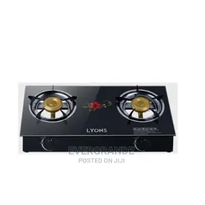 Glass Cooker Table Top 2 Burner Lyons