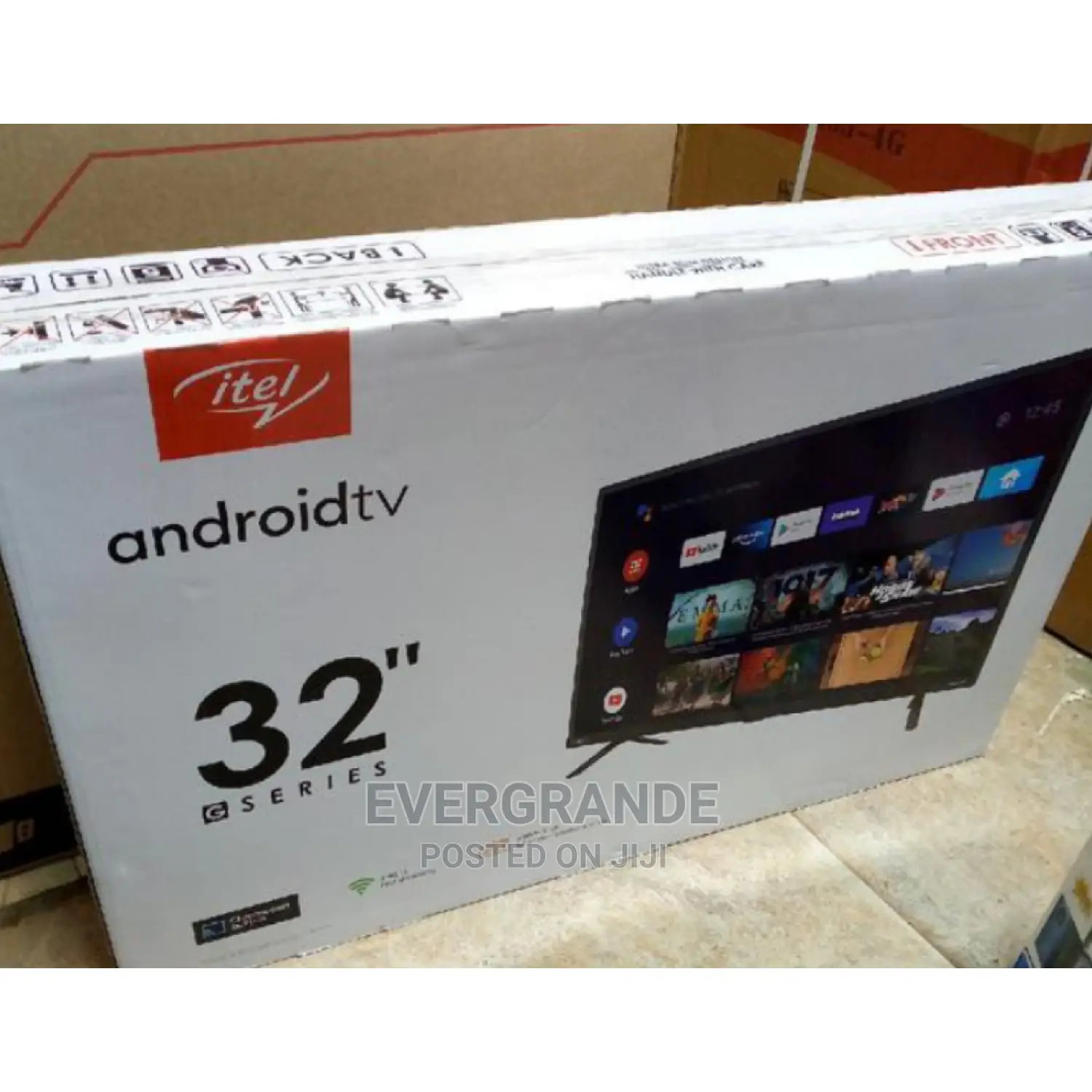 Itel 32 Inches Smart Android Tv.