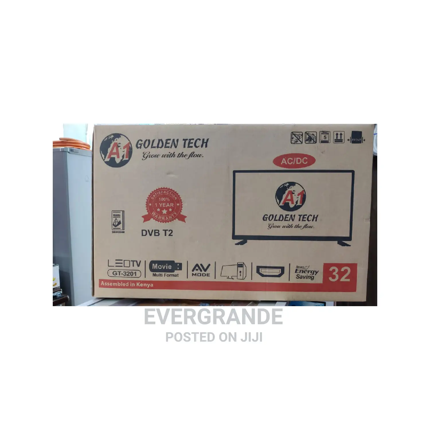 Golden Tech 32 Inches Digital Tv ,Ac/Dc