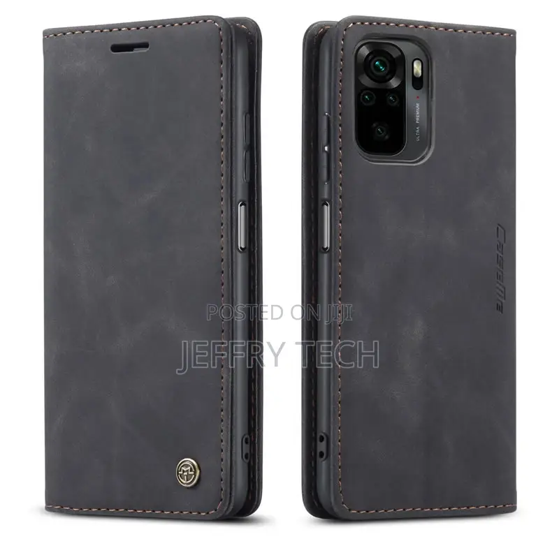 Aseme Xiaomi Redmi Note 10 4G Retro Flip Leather Wallet Case