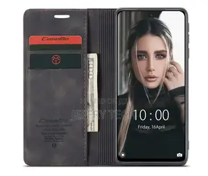 Aseme Xiaomi Redmi Note 10 4G Retro Flip Leather Wallet Case