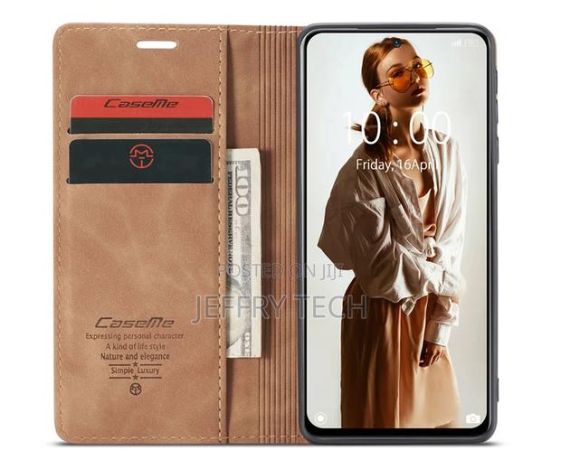 Caseme Xiaomi Redmi Note 10 4G Retro Flip Leather Wallet Cas