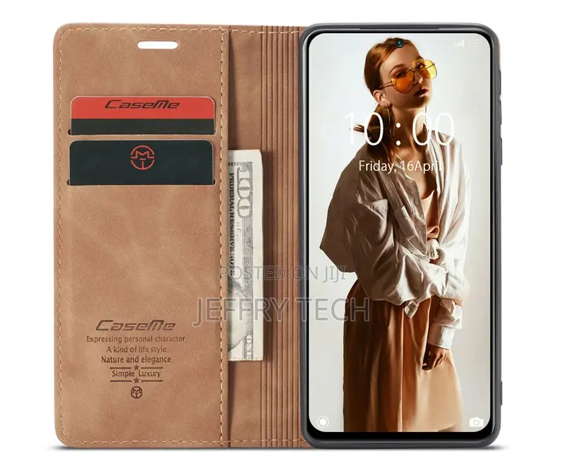 Caseme Xiaomi Redmi Note 10 4G Retro Flip Leather Wallet Cas