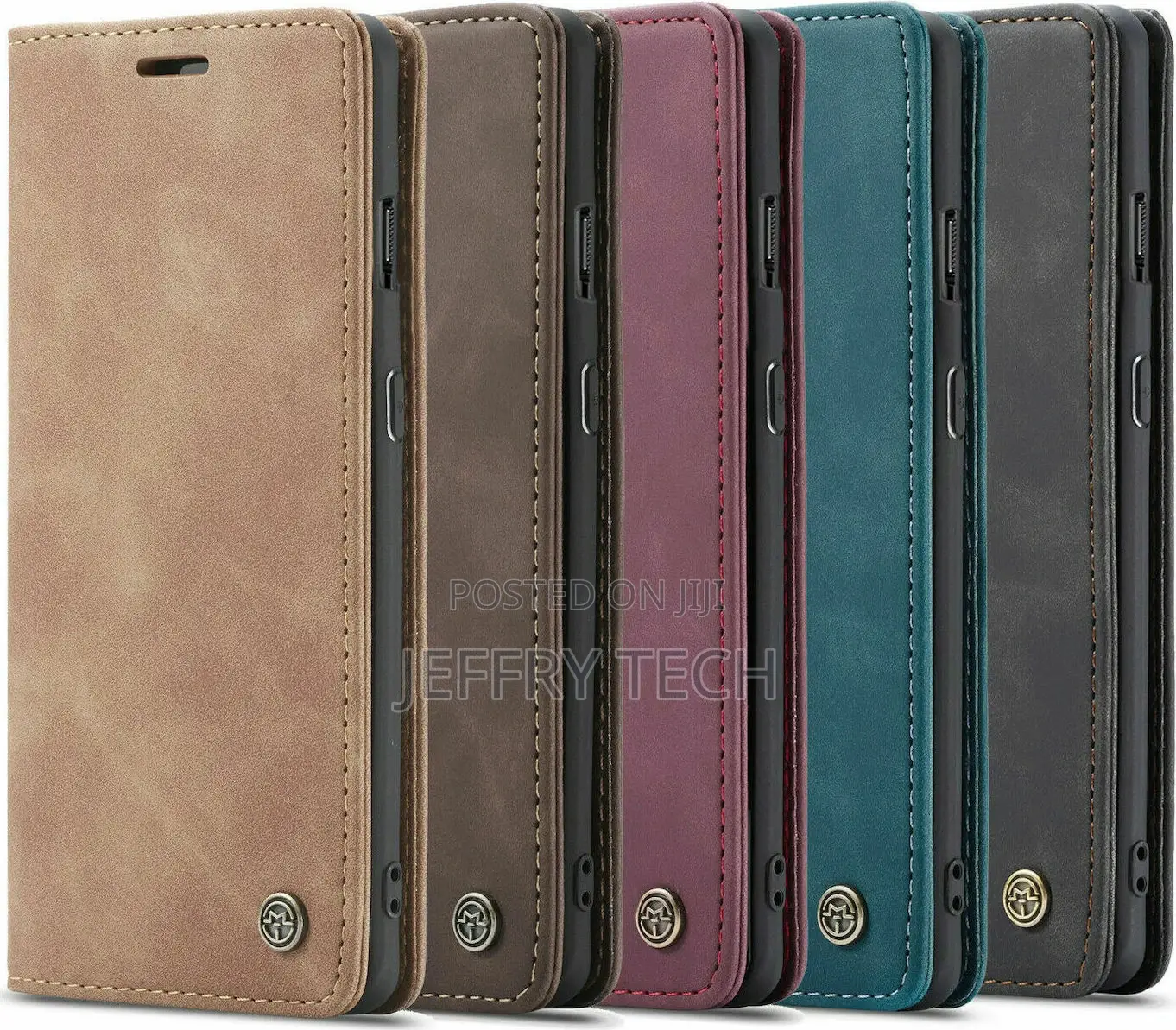 Wallet Protective Leather Case for Redmi Note 10 PRO Brown -