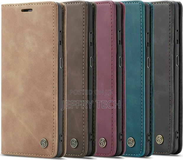 Wallet Protective Leather Case for Redmi Note 10 PRO Brown - - main view