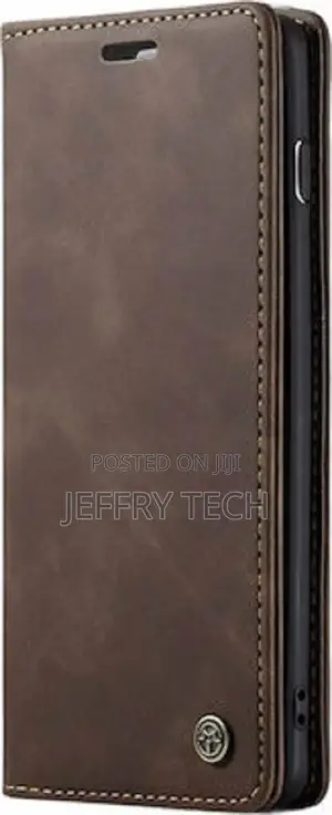 Wallet Protective Leather Case for Redmi Note 10 PRO Brown -