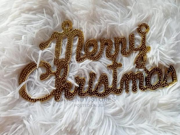 Merry Christmas Burner - main view