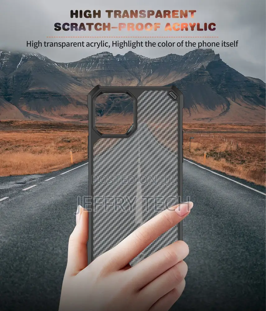 Shieldcase iPhone 13 Pro Max Carbon Protective Case (Black)