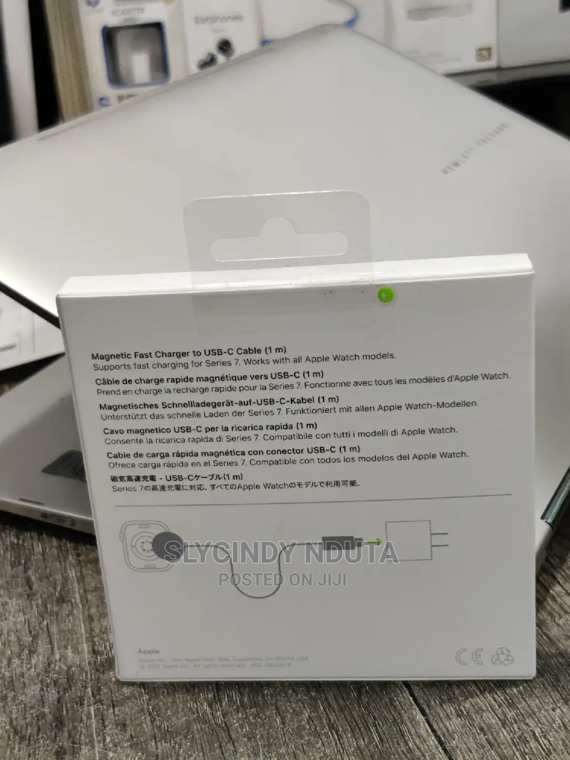 Apple Watch Magnetic Fast Charger to Usb C(New)