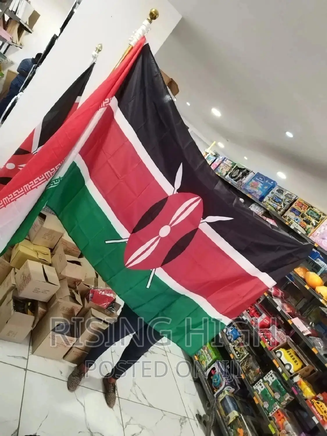 Kenya Flags 4feet by 6feet