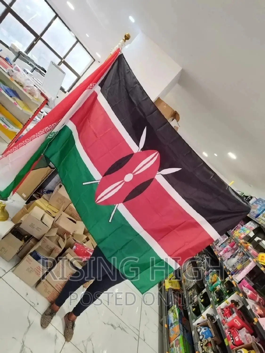 Kenyan Flags 4ft X 6ft