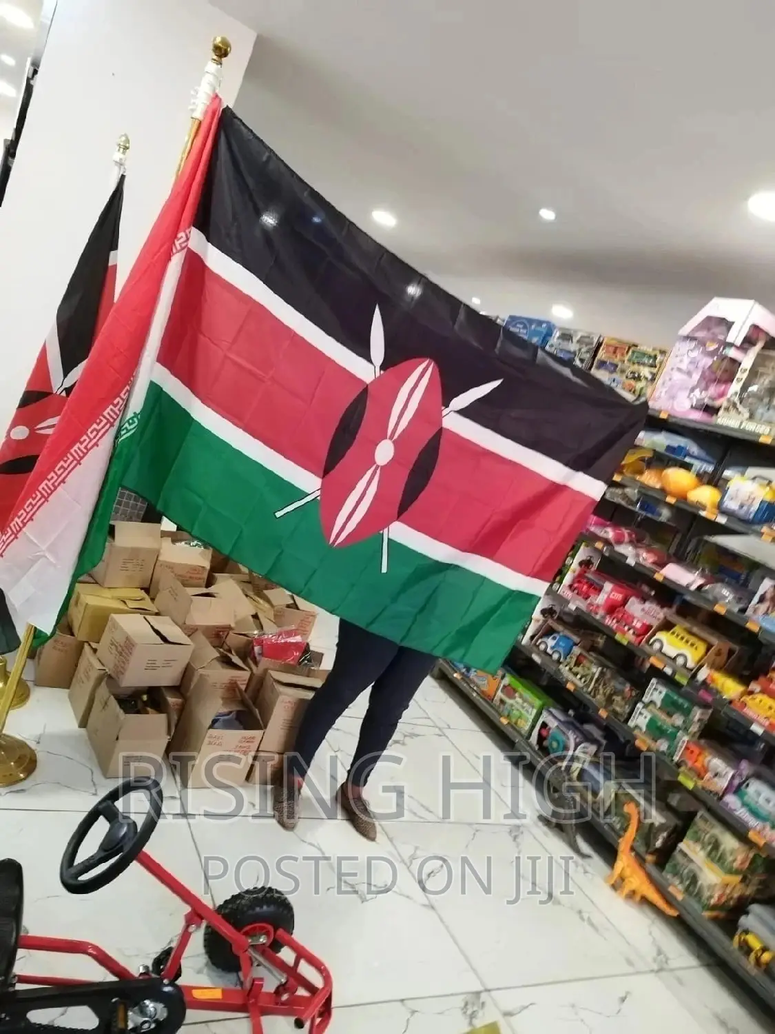 Kenyan Flags 4ft X 6ft