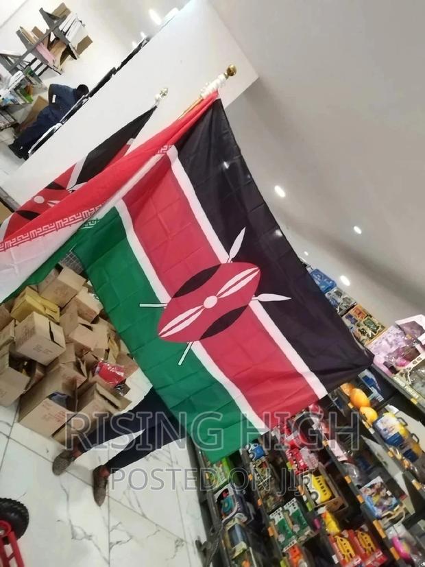 Kenya Flags 4ft X 6feet - thumbnail 2