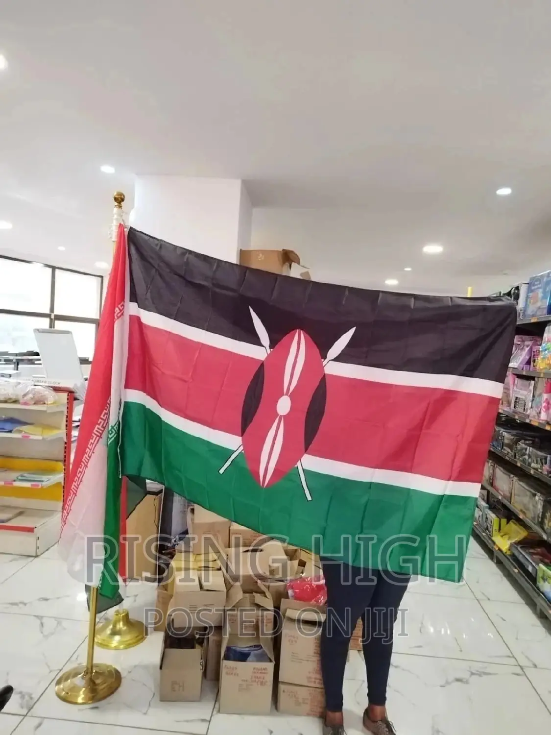 4feet by 6feet Kenya Flags