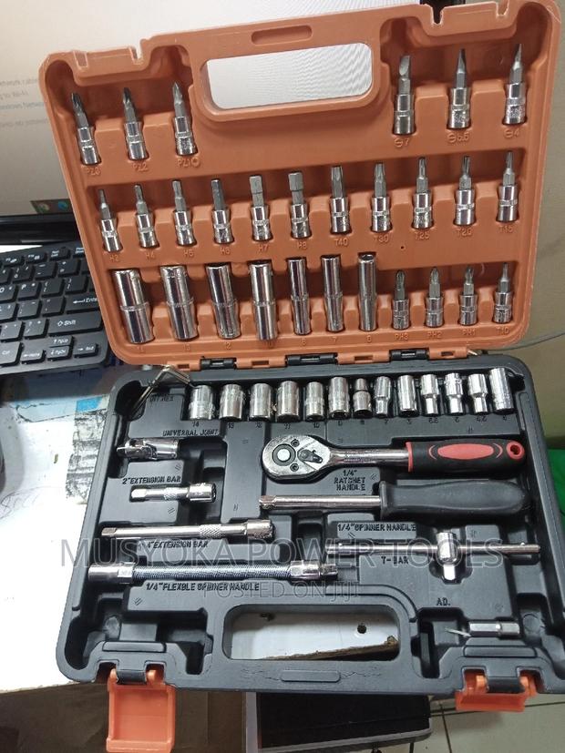 53 Pieces Tool Box Deep Socket Wrench - main view
