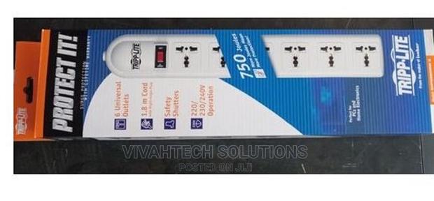 Tripp-Lite 6-Way Extension With Surge Protector - main view