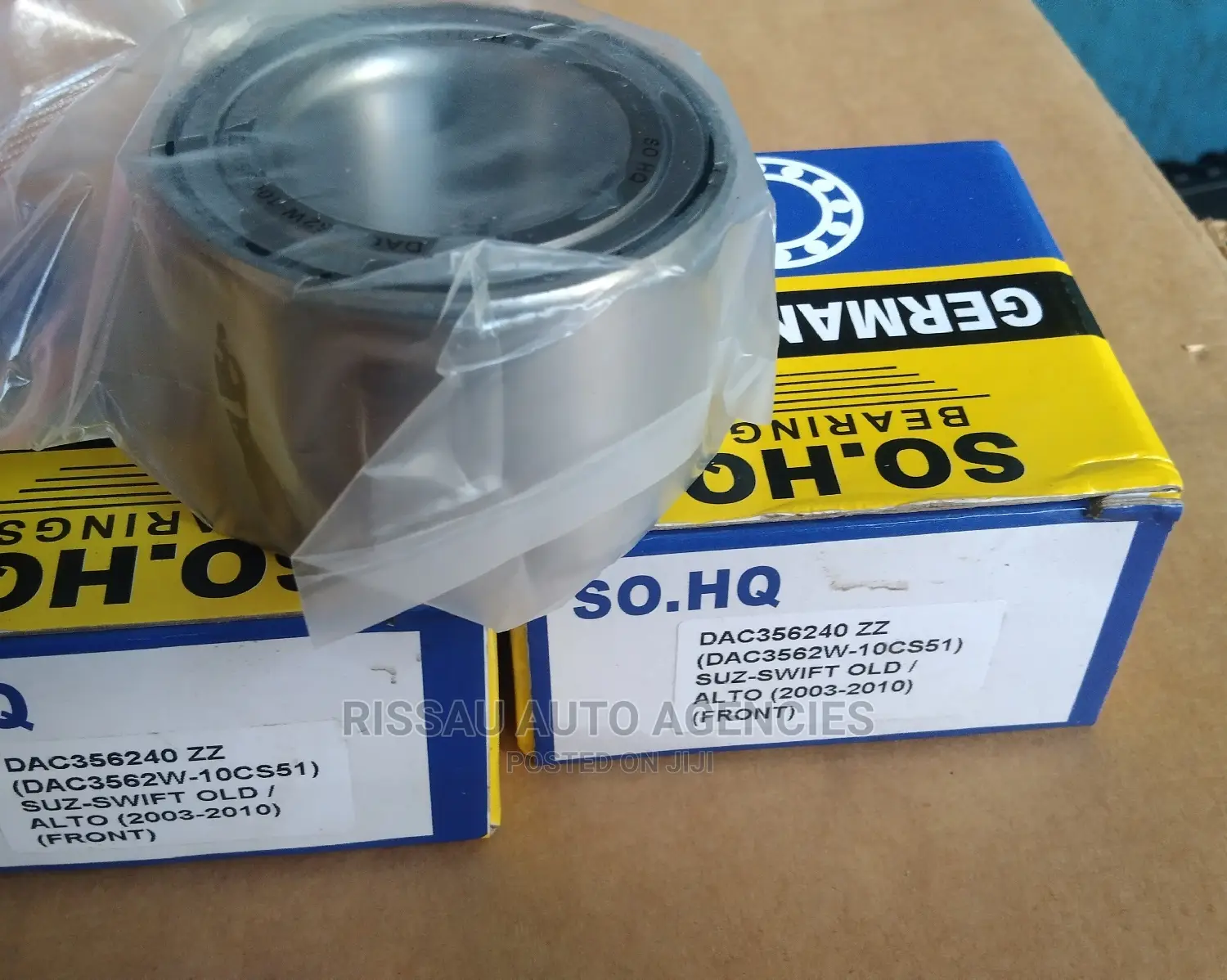 Suzuki Swift Old and 2003-2010 Alto Front Wheel Bearings.
