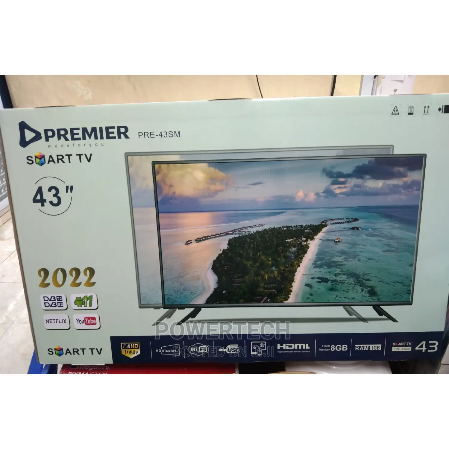 43 Inches Smart Android Tv Frameless ""