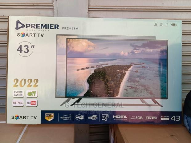Premier 43" Inch Full HD Smart Android TV WIFI Netflix - main view
