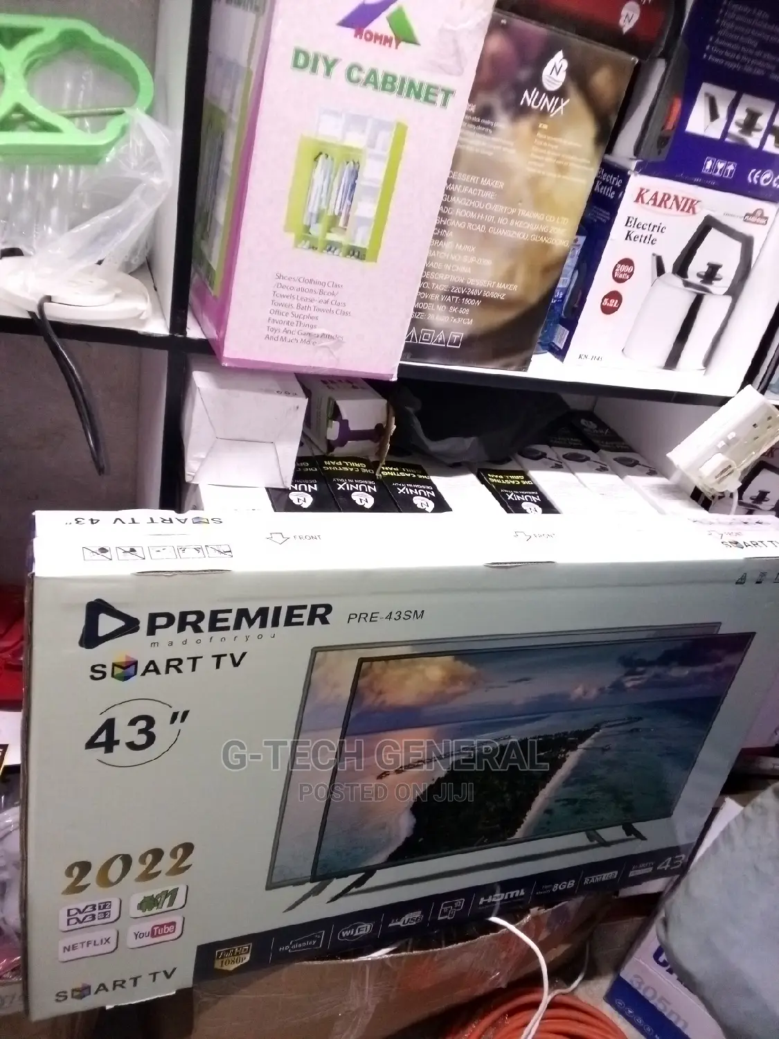Premier 43" Inch Full HD Smart Android TV WIFI Netflix