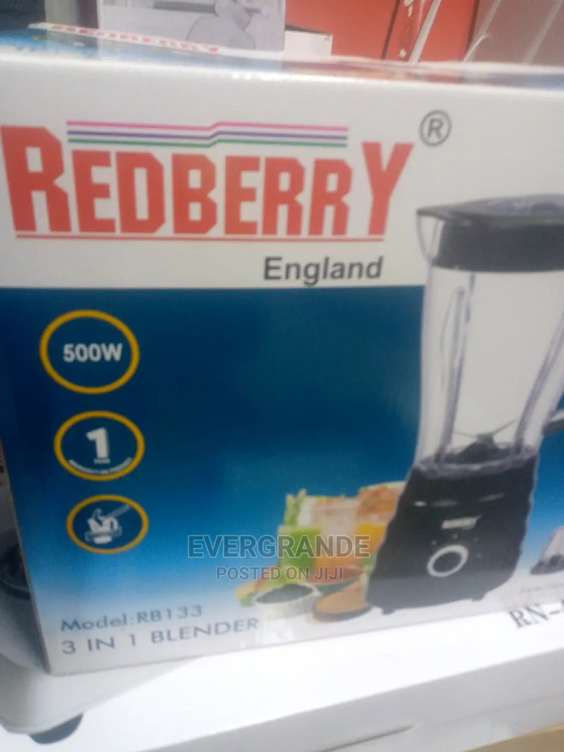 Redberry 3 in 1 Blender