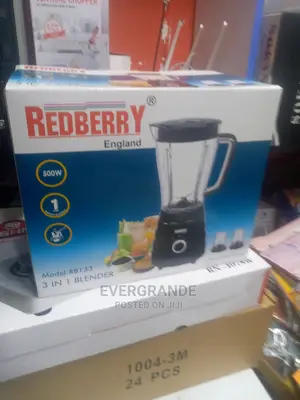 3 in 1 Redberry Blender