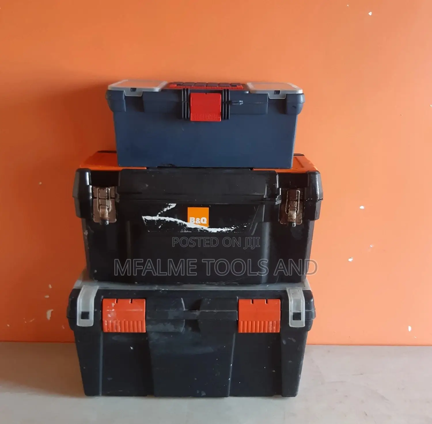 Tool Boxes - Empty Home Garage Toolbox- Ex-Uk