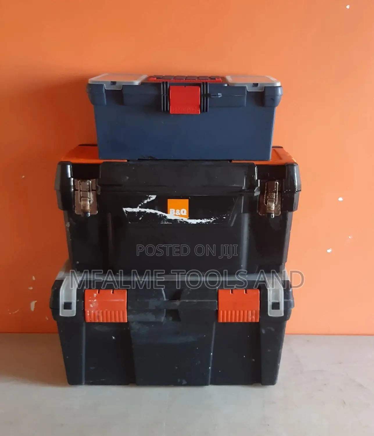 Tool Boxes - Empty Home Garage Toolbox- Ex-Uk