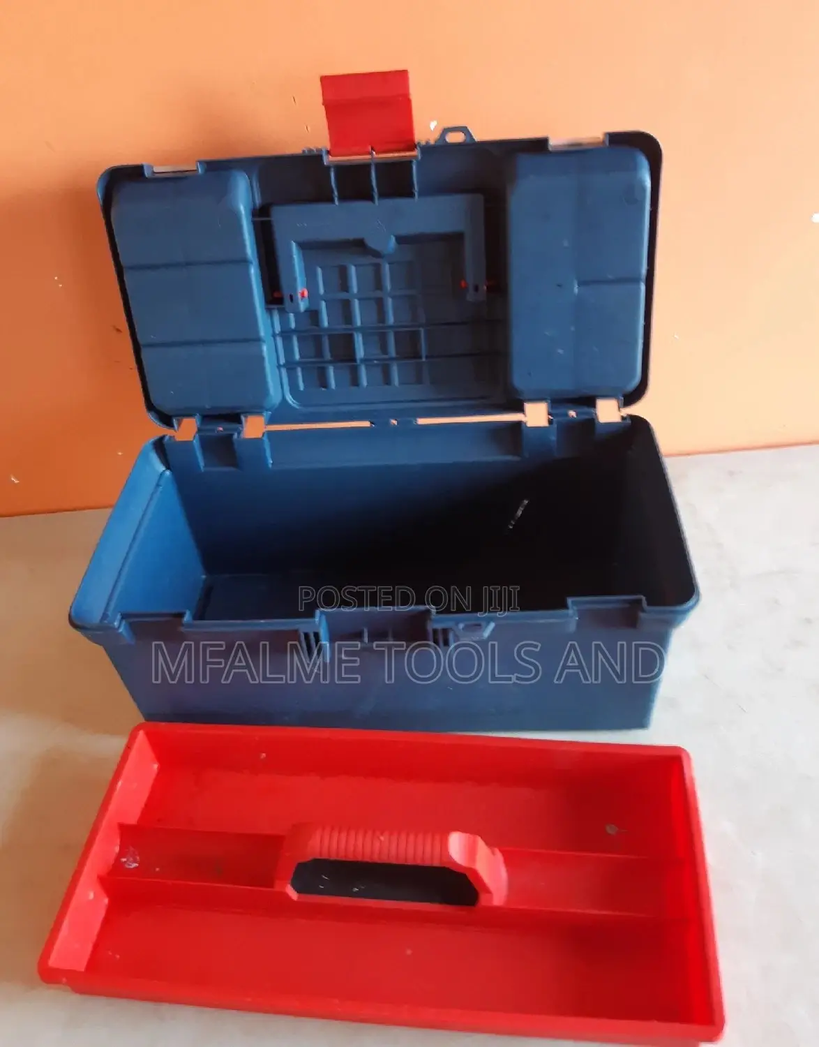 Tool Boxes - Empty Home Garage Toolbox- Ex-Uk
