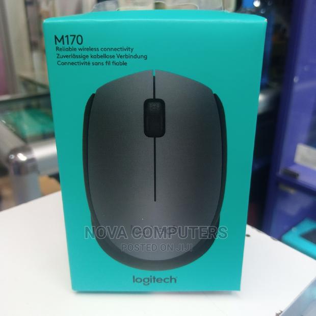 Logitech Wireless Mouse M170 - Grey - main view