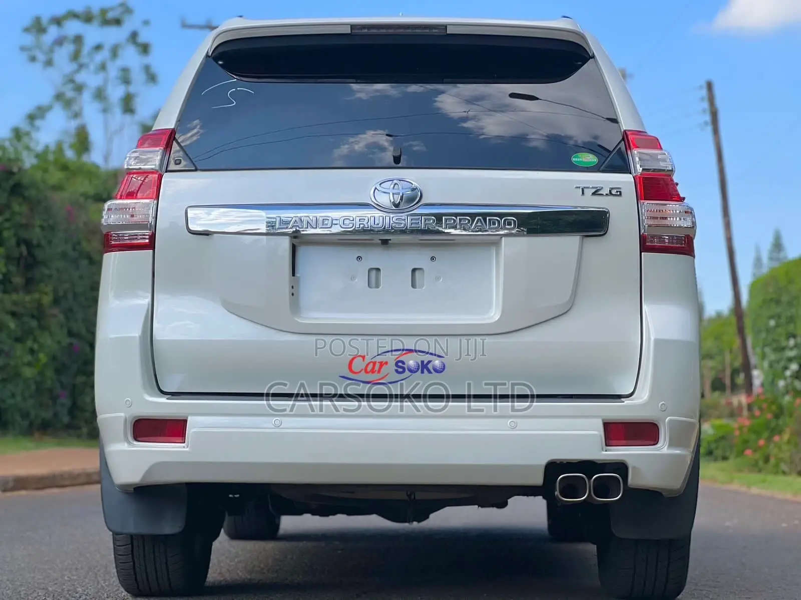 Toyota Land Cruiser Prado 2017 White