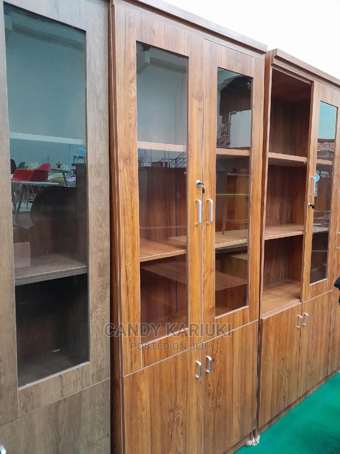 Brown 2 Door Office File Cabinet