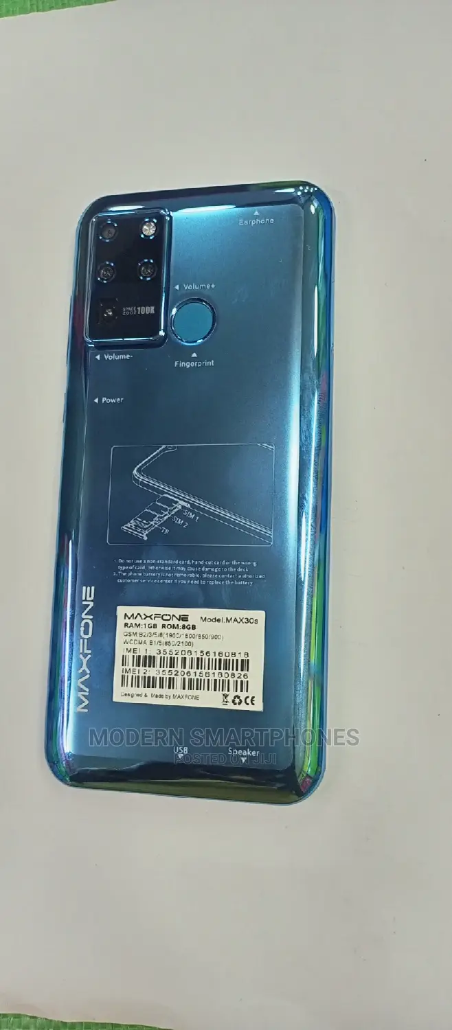New Mobile Phone 8 GB Blue