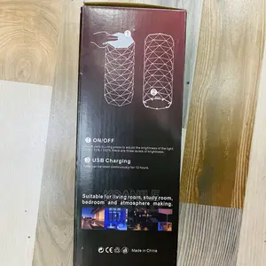 Rose Diamond Table Lamp USB Charging Touch Lamp