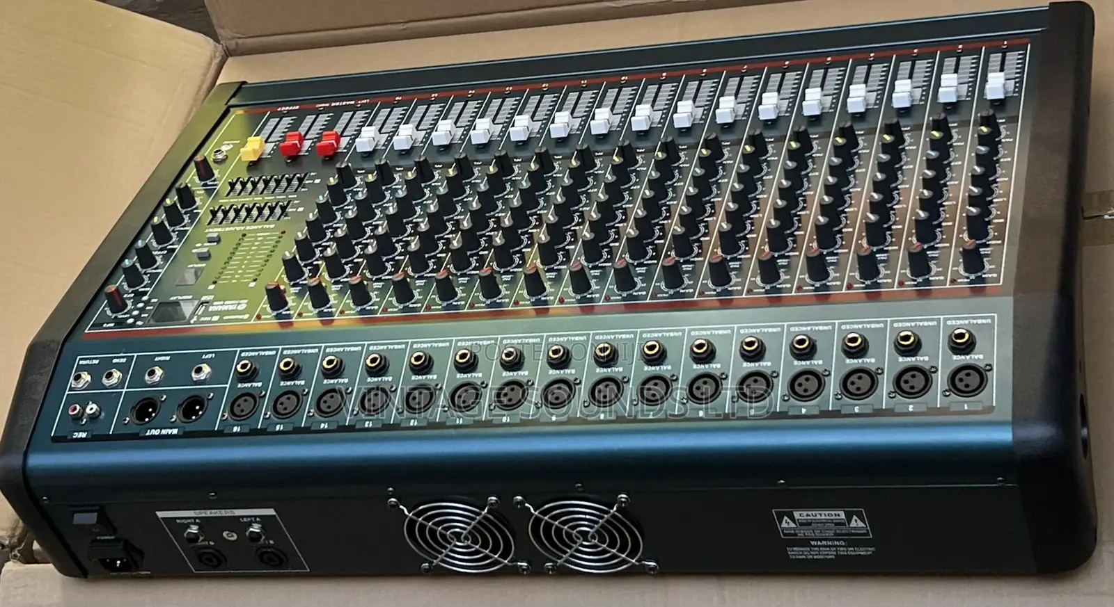 Yamaha Powered Mixer 16 Channel With Bluetooth Usb New Mod