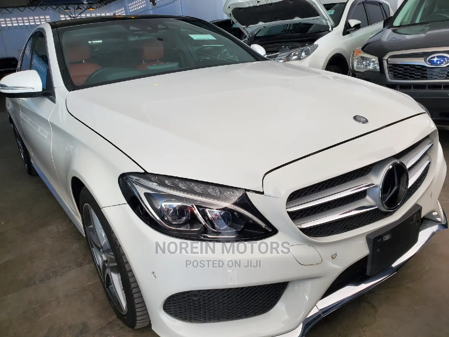 Mercedes-Benz C250 2015 White