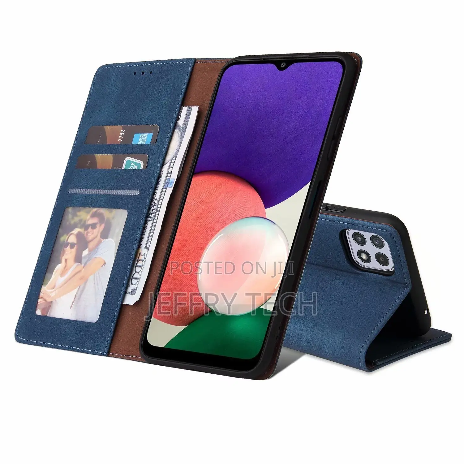 For Samsung Galaxy A12 A22 A32 Case Leather Wallet Flip Cove