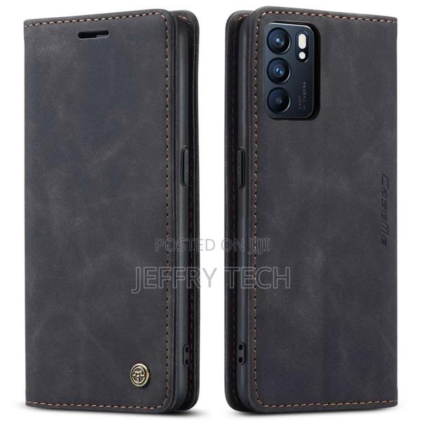 Oppo Reno 6 5G Case - CASEME Retro Phone Case With Black