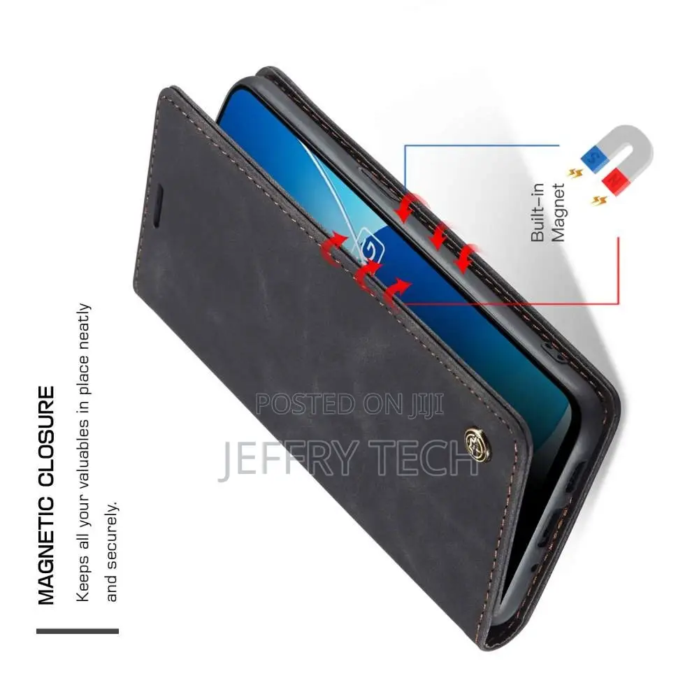 Oppo Reno 6 5G Case - CASEME Retro Phone Case With Black