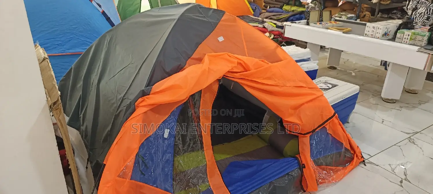3-4 Men Double Layer Camping Tent