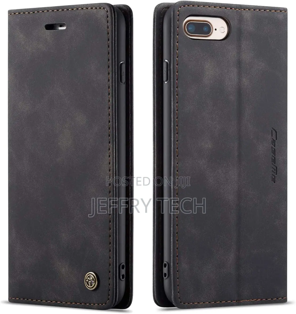 QLTYPRI Case for iPhone 6 Plus 6S Plus, Vintage PU Leather W