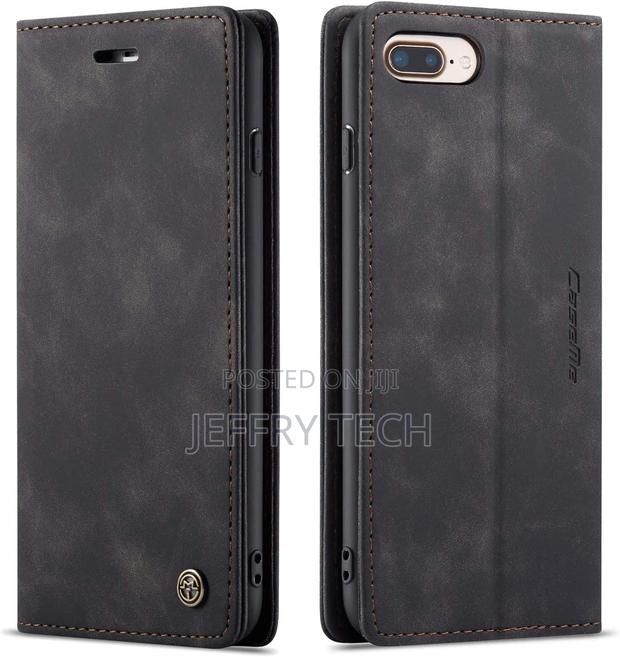 QLTYPRI Case for iPhone 6 Plus 6S Plus, Vintage PU Leather W