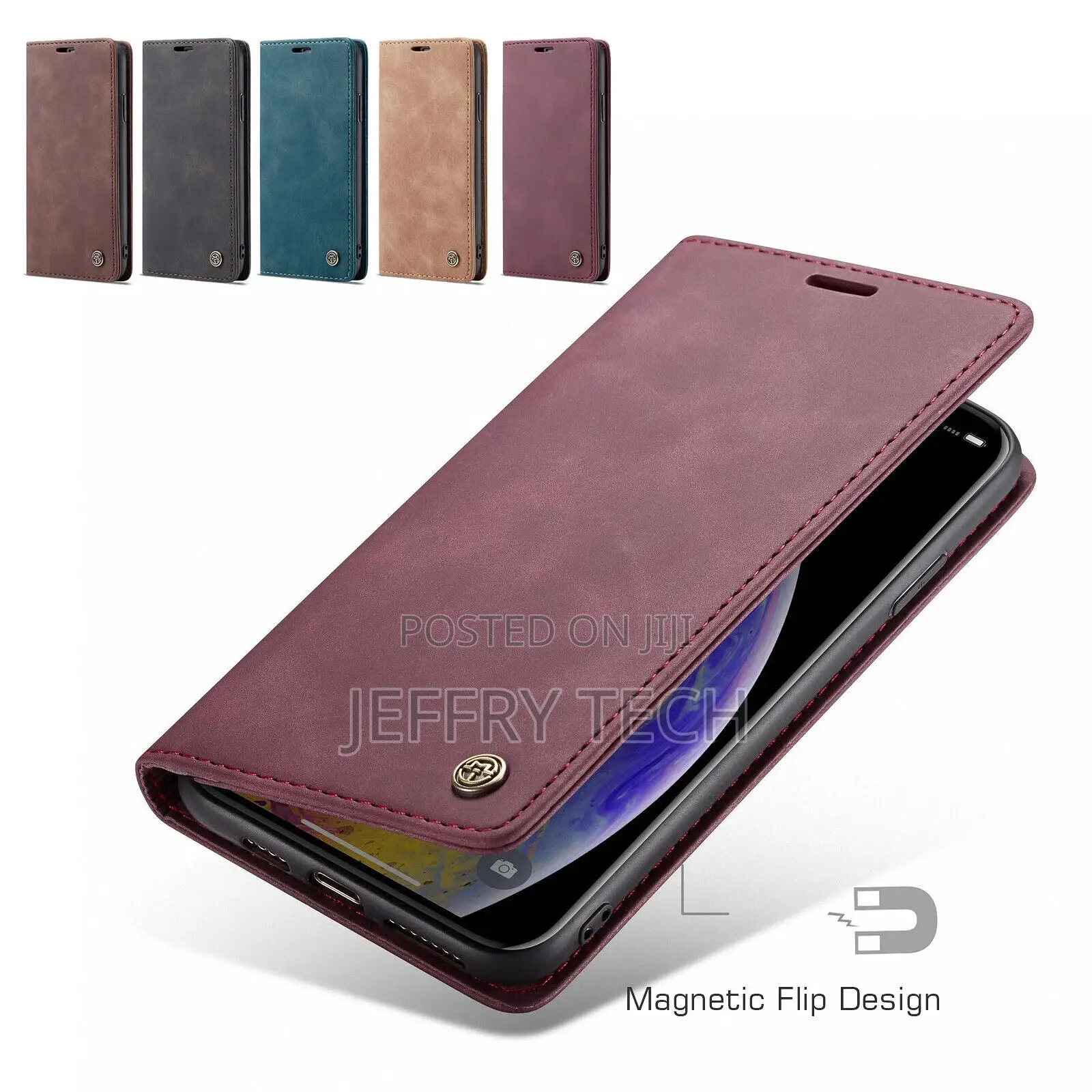 Caseme Durable Leather Stand Wallet Case Cover iPhone 6s