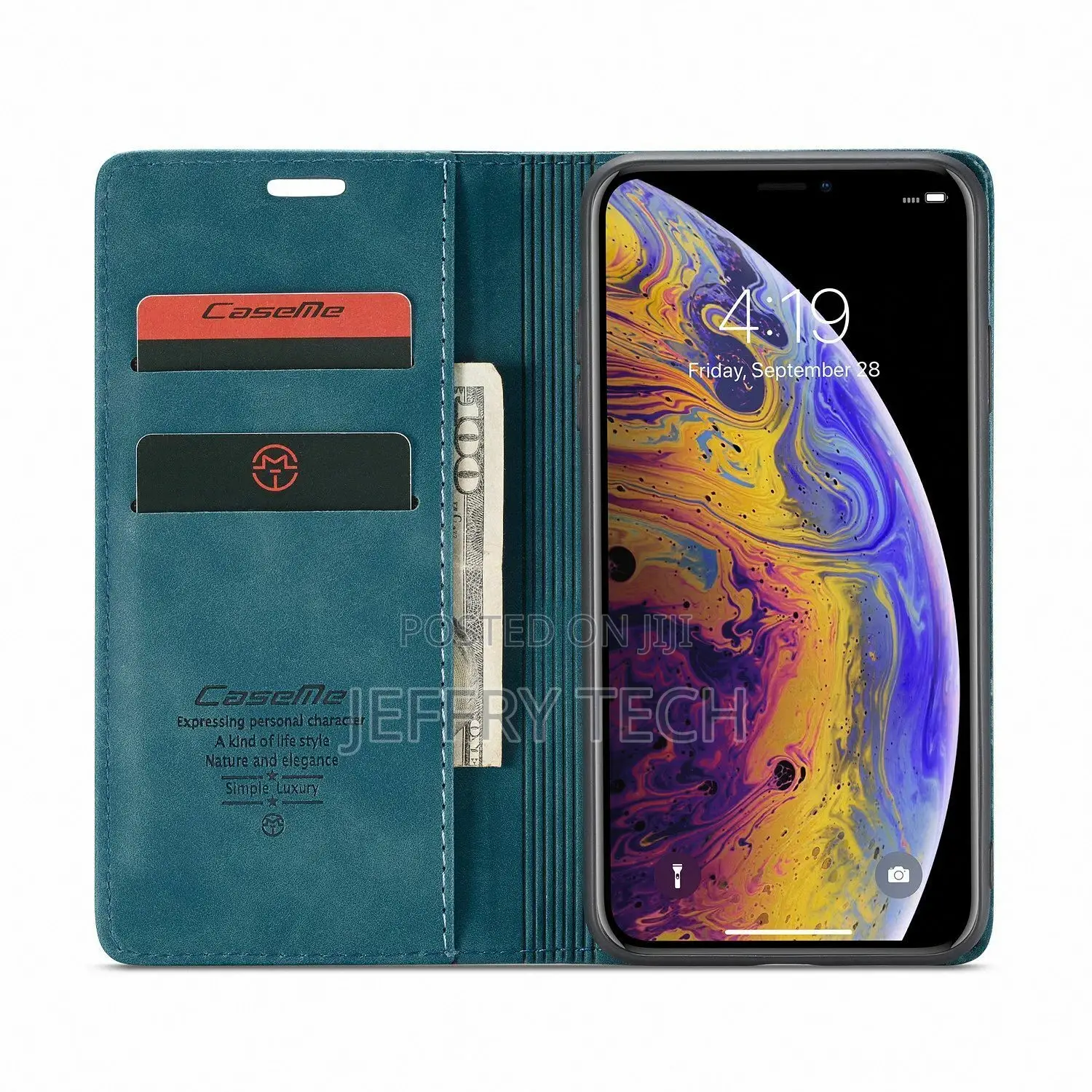 Caseme Durable Leather Stand Wallet Case Cover iPhone 6s