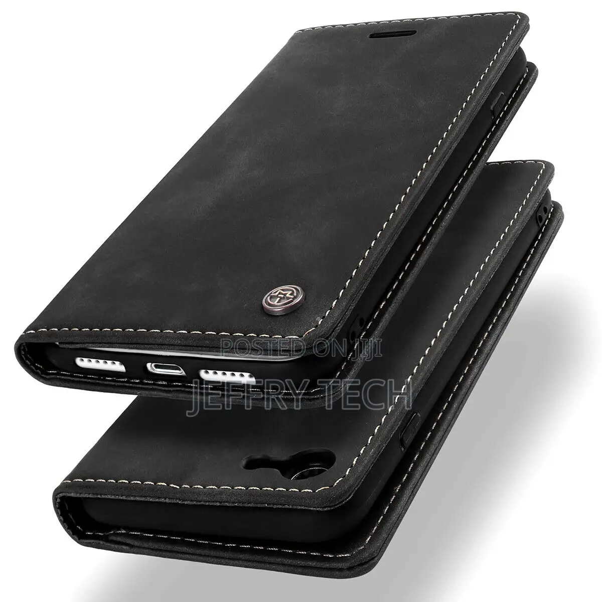 Flip Leather Magnetic Wallet Case Cover for iPhone 8 Plus