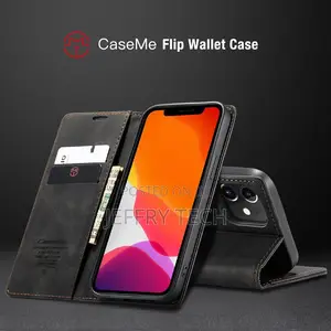 Flip Leather Wallet Case Shockproof for Apple iPhone XR