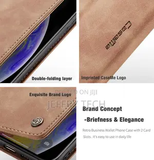 For iPhone XS Max Magnetic Wallet Case Flip Leather Card Co