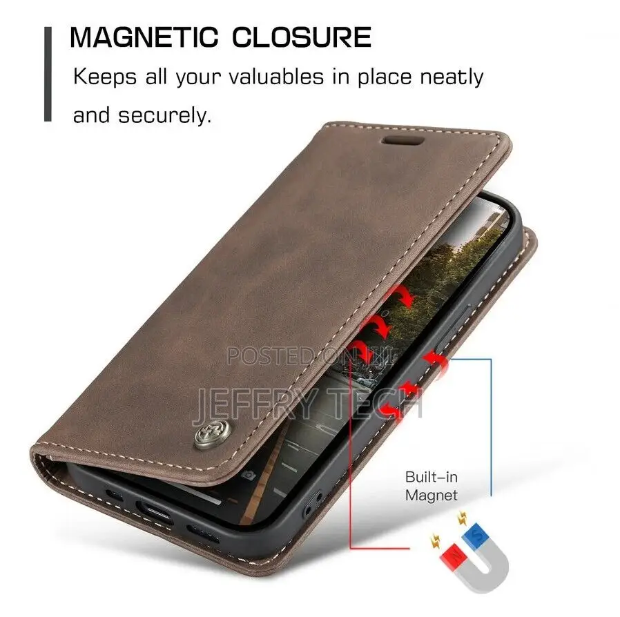 Caseme Retro Phone Case for iPhone 11 Flip Case